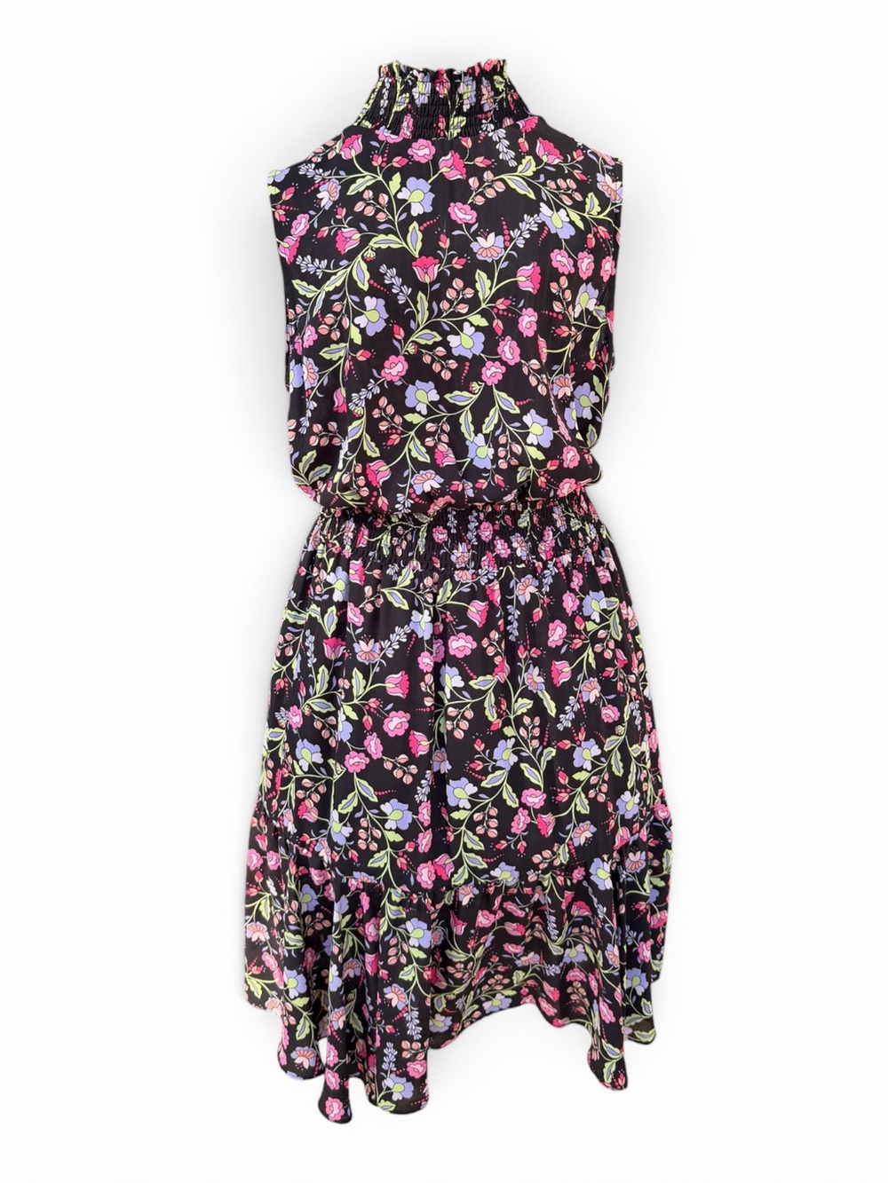 Nanette Lepore Floral Mock Neck Dress – Size 8